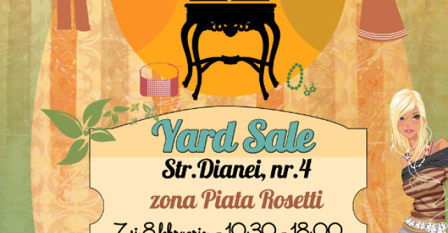 YARD SALE Aniversar 7-8 Februarie