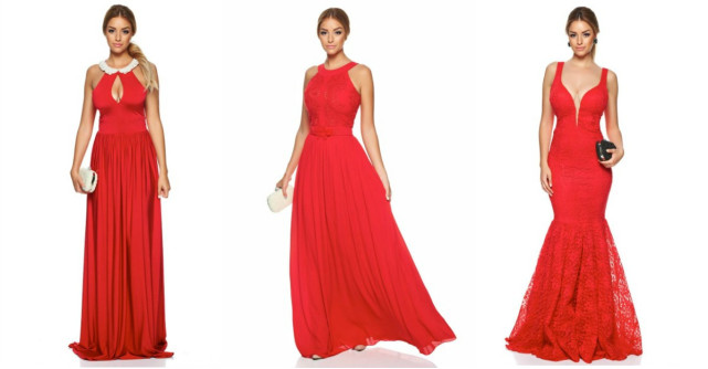Cele mai frumoase rochii rosii pentru domnisoare de onoare