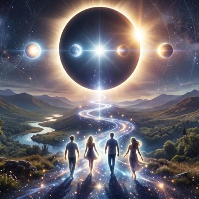 Axa destinului se mută în favoarea lor! Eclipsa solară din 12 august aduce fericirea absolută pentru 4 zodii