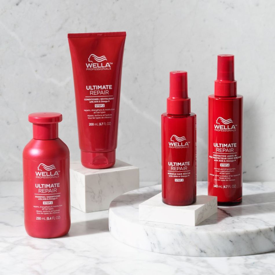 Wella Professionals lansează ULTIMATE REPAIR,  tratament profesional pentru repararea părului în 90 de secunde!