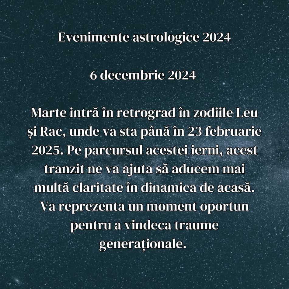Cele mai importante momente astrologice ale anului 2024. Vindecarea devine o necesitate ce nu mai poate fi amânată