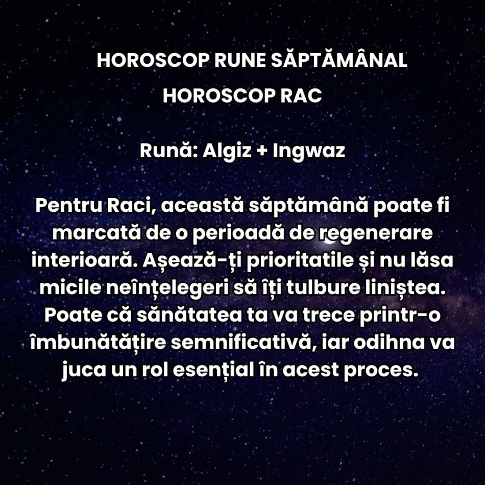Horoscop Rune săptămâna 9-15 iunie 2025: Secretele noastre interioare trebuie înfruntate cu îndrăzneală