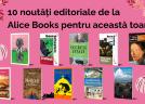 De la thrillere la povești care provoacă: 10 noutăți editoriale de la Alice Books pentru această toamnă
