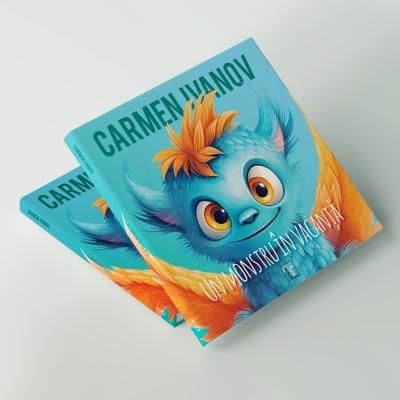 Carmen Ivanov și Editura Paginarium lansează cartea pentru copii “Un monstru în vacanță”. Aceasta este prima carte din România 
