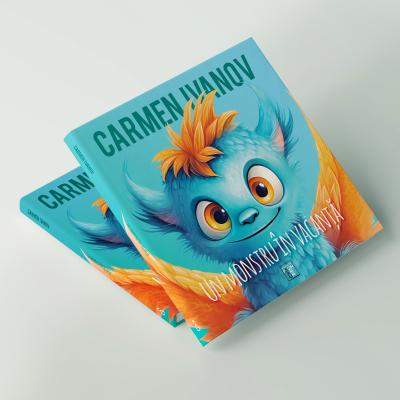 Carmen Ivanov și Editura Paginarium lansează cartea pentru copii “Un monstru în vacanță”. Aceasta este prima carte din România 