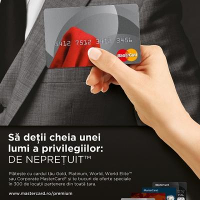 O lume a privilegiilor cu cardul Premium MasterCard - experiente de nepretuit in orice moment