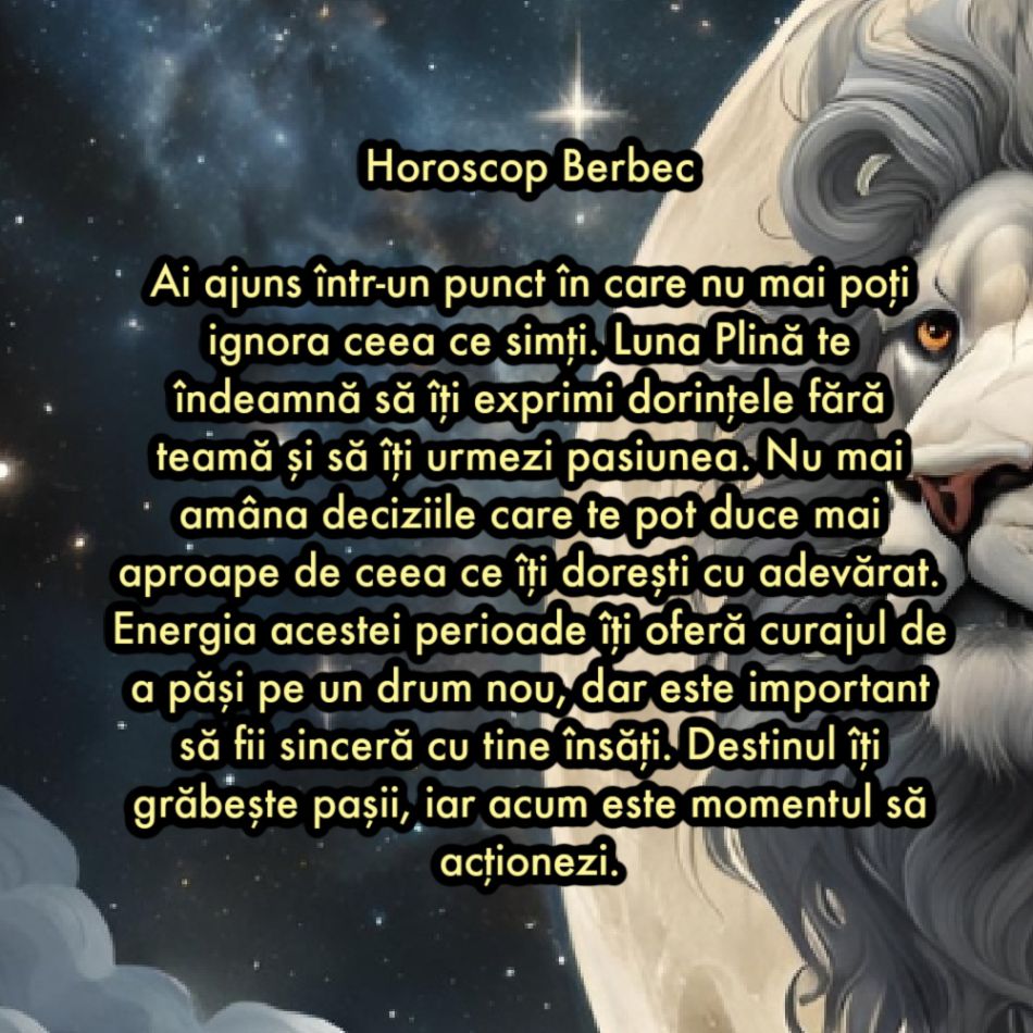Leul Răcnește Mai Tare Ca Niciodată. 12 Februarie, o Noapte de Foc! Destinul se Grăbește