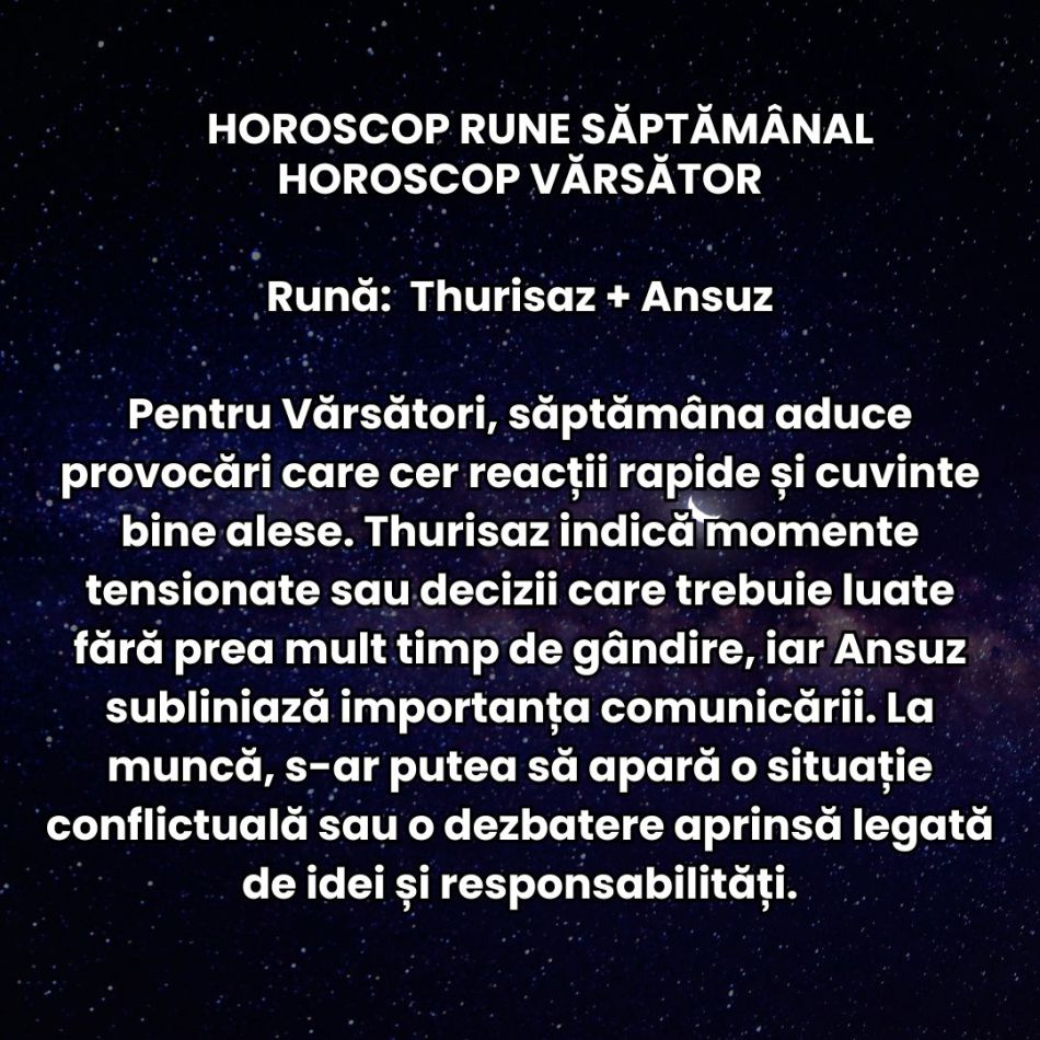 Horoscop Rune săptămâna 9-15 martie 2026:  Începem să vedem primele semne ale schimbării. Totul devine mai luminos