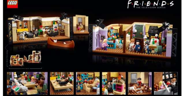 Episodul în care Grupul LEGO aduce emblematicele apartamente din Friends mai aproape de fanii serialului