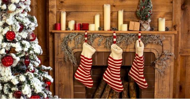 5 șosete decorative de Crăciun pentru cadouri de sezon