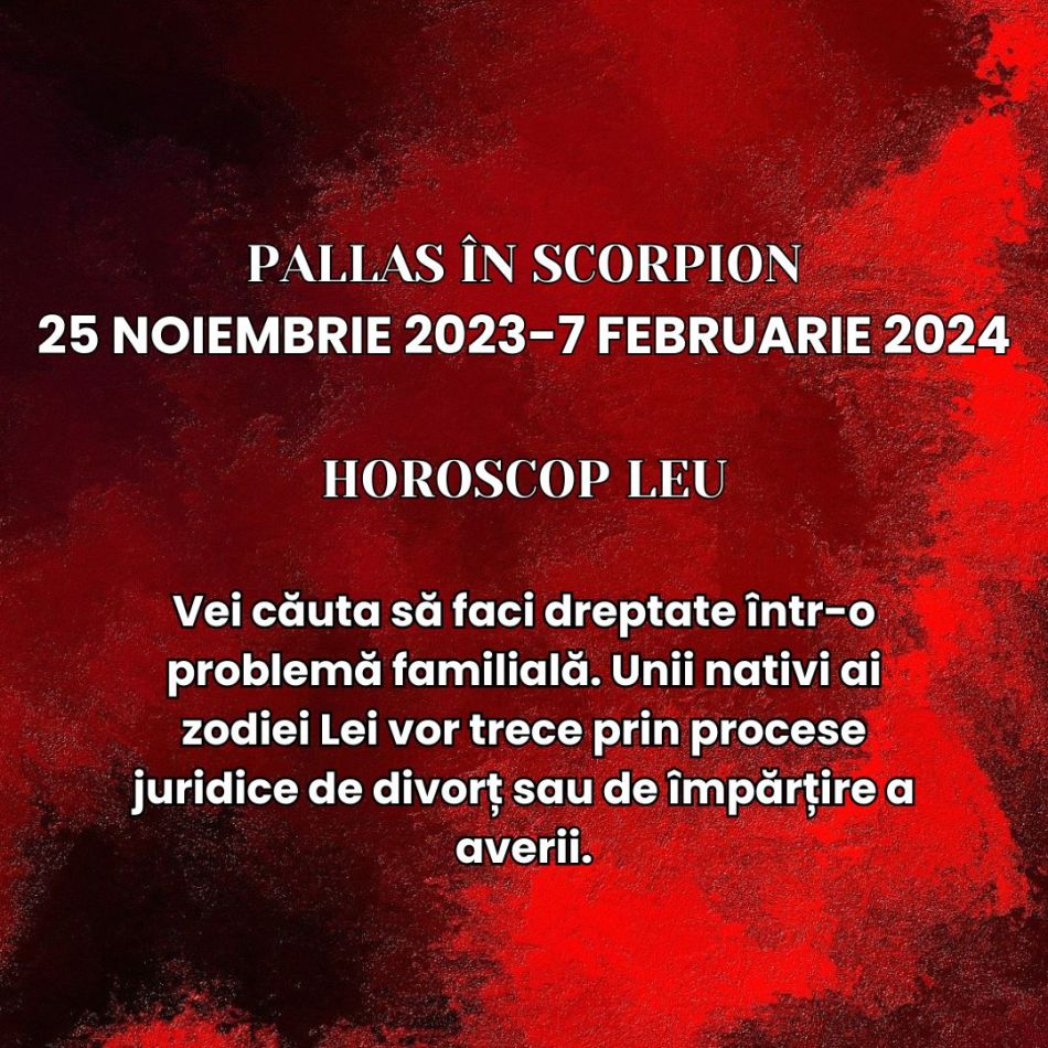Pallas în Scorpion: Simțul dreptății ne este activat și ne aduce schimbări profunde