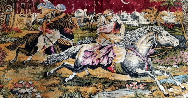 Povestea celebrei carpete Răpirea din Serai prezentă în toate casele românilor. Cât a ajuns să coste azi?