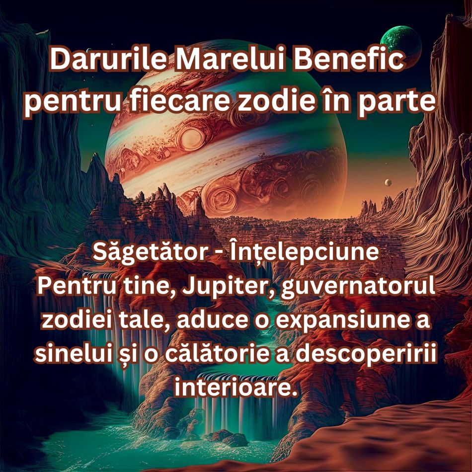 Darurile Marelui Benefic pentru fiecare zodie în parte: Ce binecuvântări a primit zodia ta?