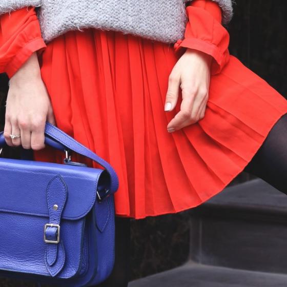 Fuste cu pliuri pastelate pentru inceput de primavara