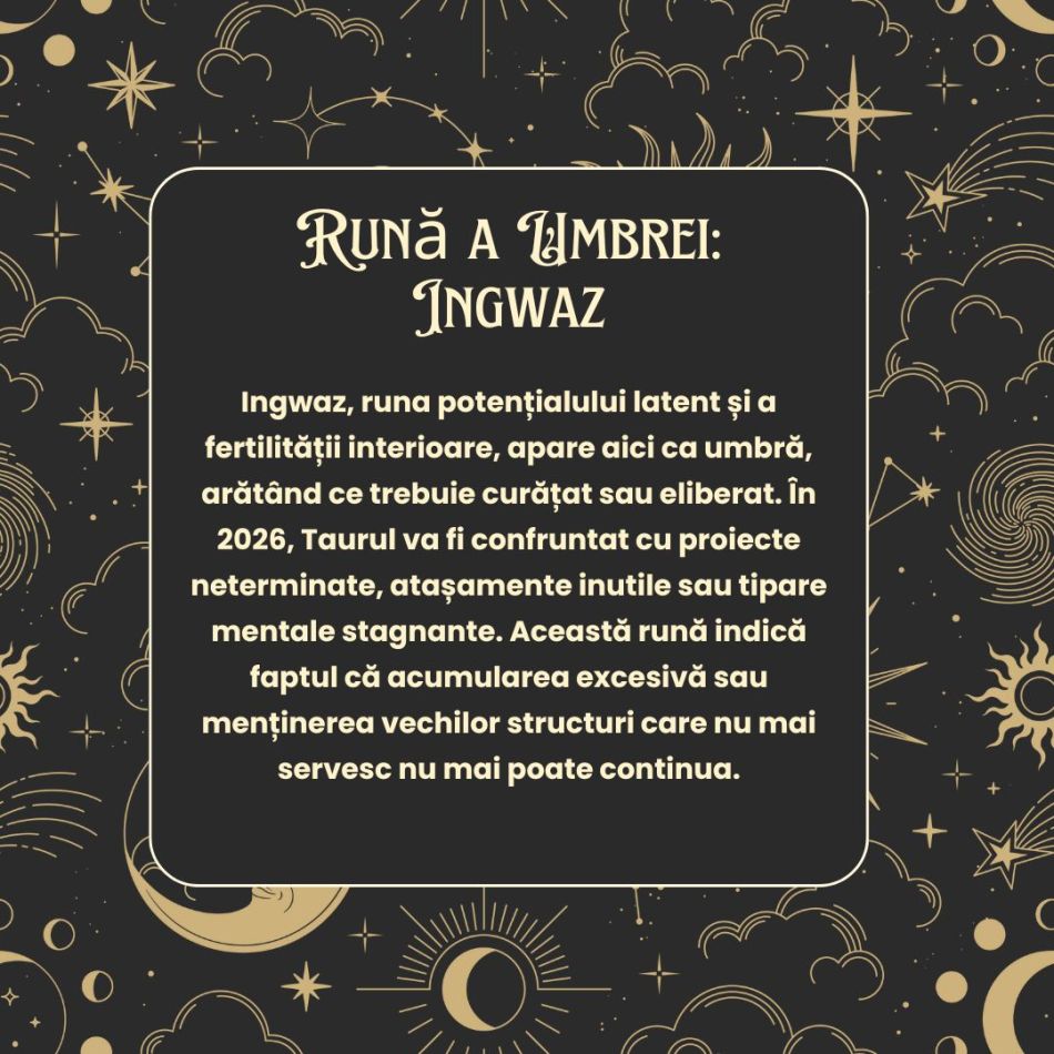  Horoscop Rune 2026 TAUR: Vei descoperi echilibru între energie și răbdare! Vei culege roadele efortului consistent