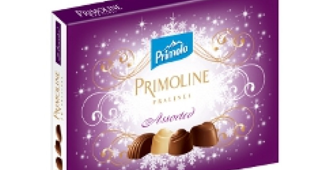 Primola praline, primoline in cutii de sarbatoare
