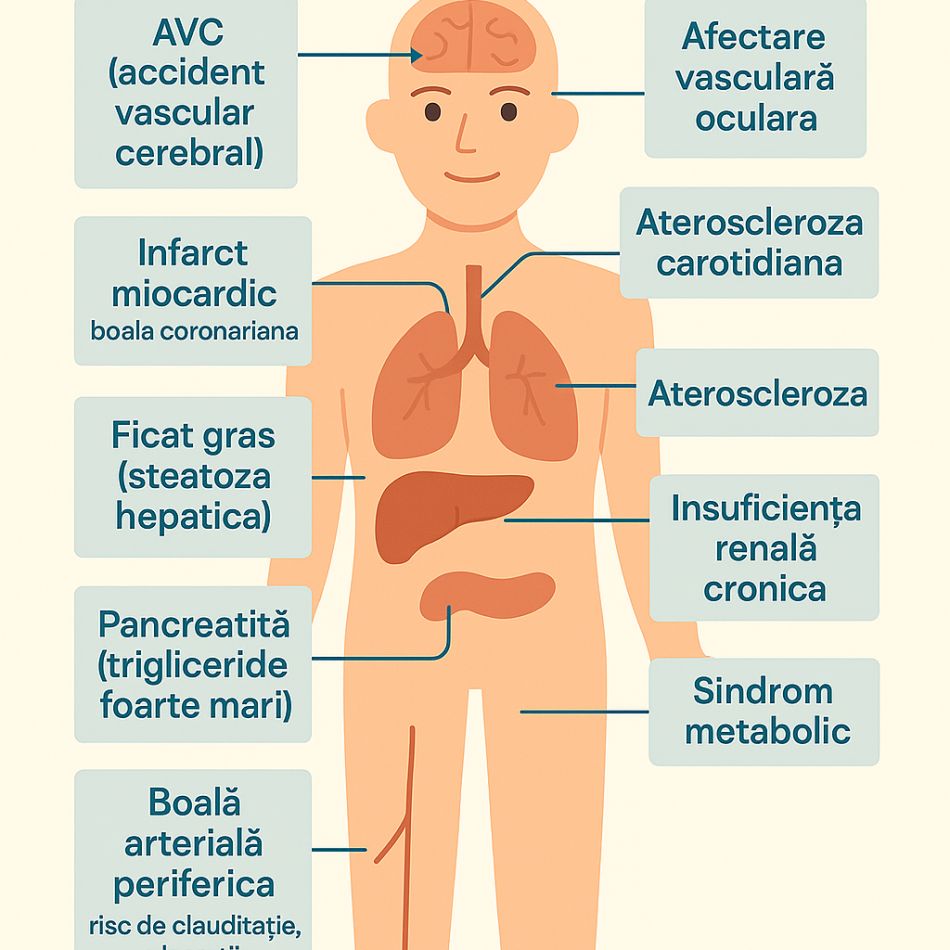 Colesterol rău sau colesterol bun? Ce înseamnă HDL și LDL pe înțelesul tuturor si care e dieta ce ține în frâu colesterolul