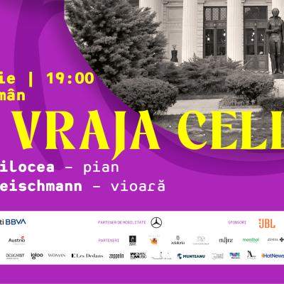 Festivalul AICI A STAT îi aduce pe Alexandra Silocea și pe Johannes Fleischmann  într-un recital extraordinar la Ateneul Român 
