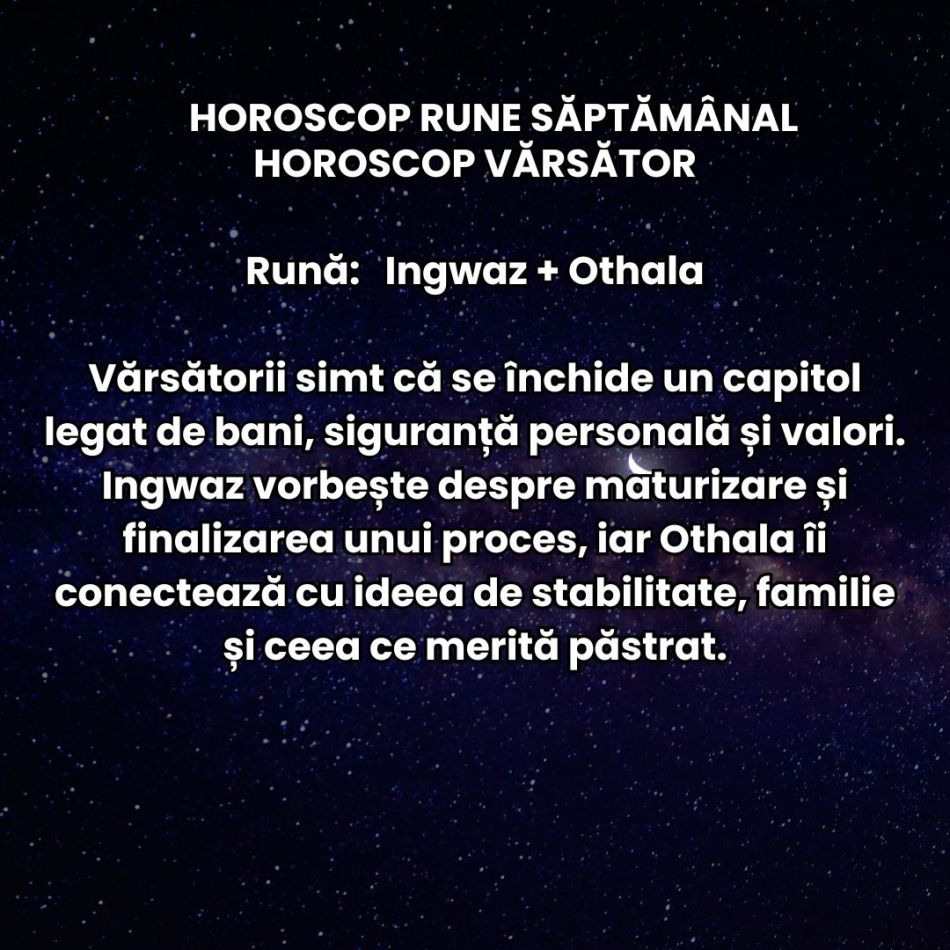 Horoscop Rune săptămâna 24-30 august 2026: Eclipsa de Lună ne face să închidem unele uși pentru totdeauna! Altele se deschid