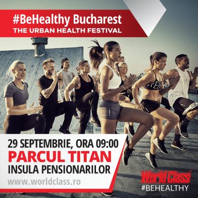 29 septembrie: #BeHealthy București Festival