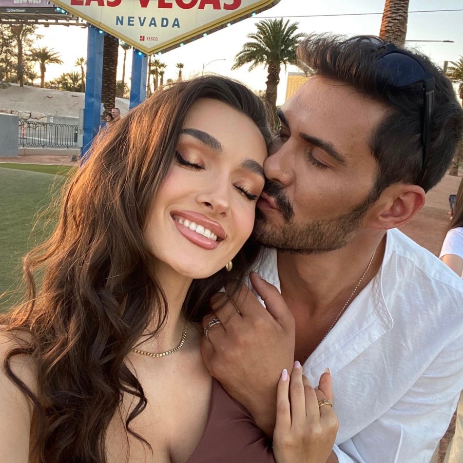 Viviana Sposub și George Burcea s-au împăcat! Fosta asistentă tv a plecat în America după actor