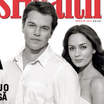 Matt Damon pozeaza alaturi de sotie in Mens Health