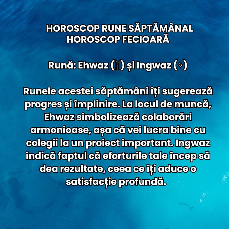 Horoscop Rune săptămâna 2-8 decembrie 2024: Deschide porțile transformării în luna decembrie!