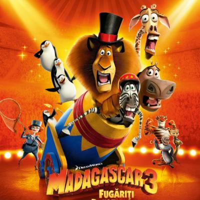 Premiera: Madagascar 3, Fugariti prin Europa 3D