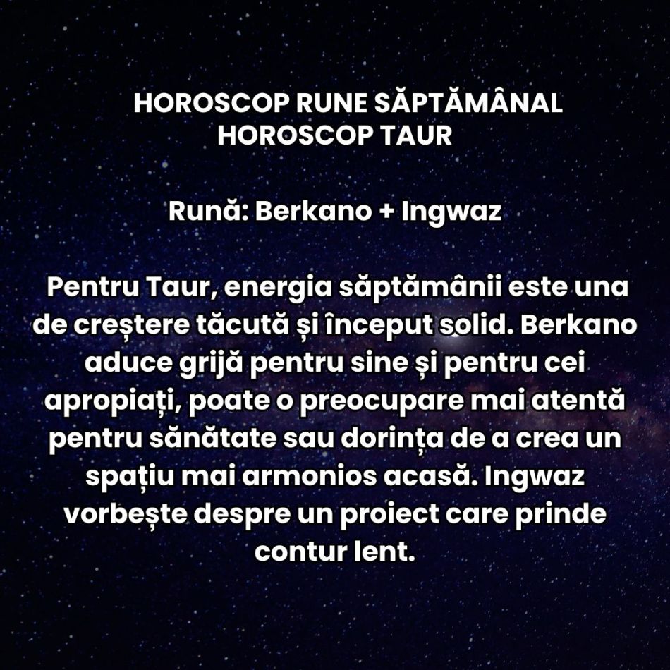 Horoscop Rune săptămâna 23 februarie-1 martie 2026: Finalul de iarnă ne cere să nu ne lăsăm controlați doar de emoții