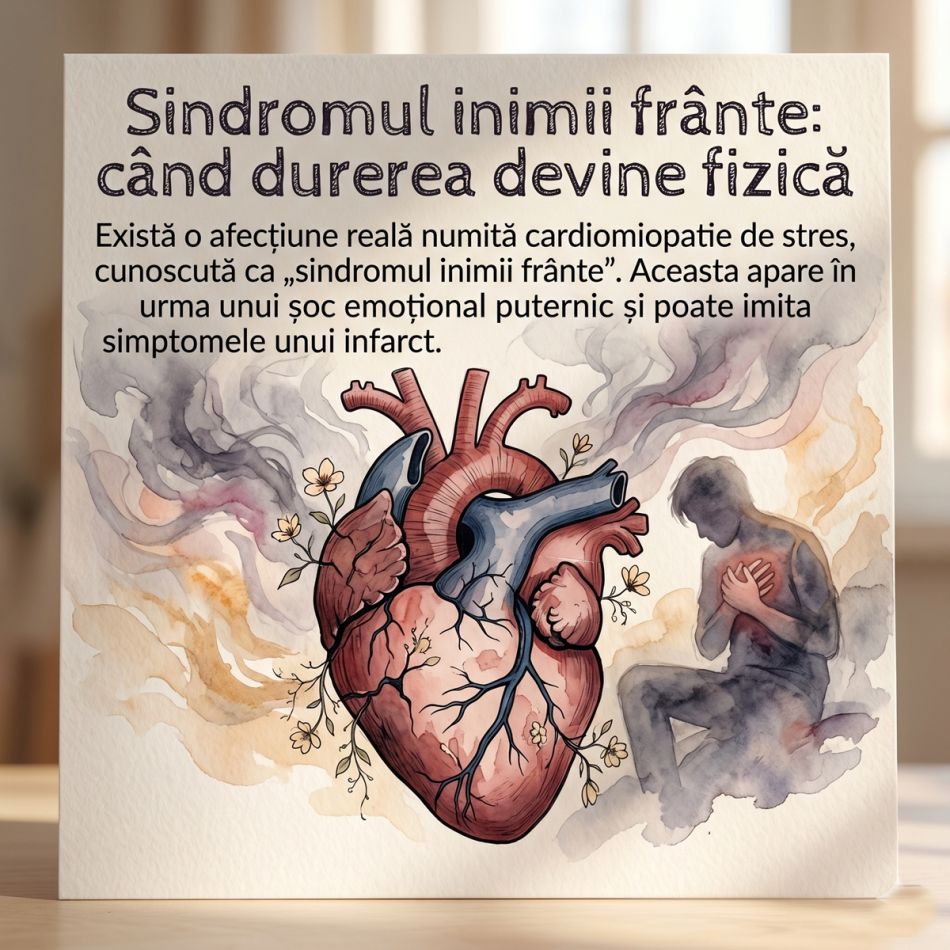 Ce se întâmplă în corpul tău când ți se frânge inima? Durerea emoțională are efecte reale asupra organismului