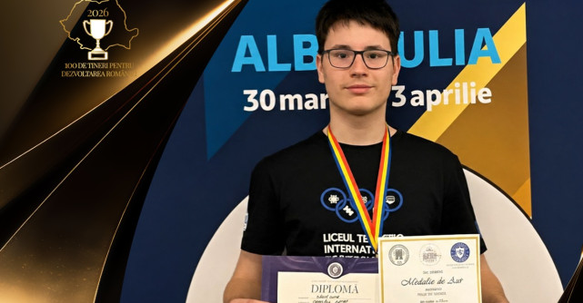 Mândria României: Matei Neacșu (18 ani), membru al loturilor naționale de Matematică, Informatică și Inteligență Artificială