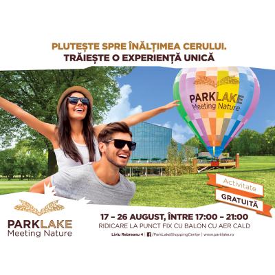 Plutește spre înălțimea cerului, la ParkLake
