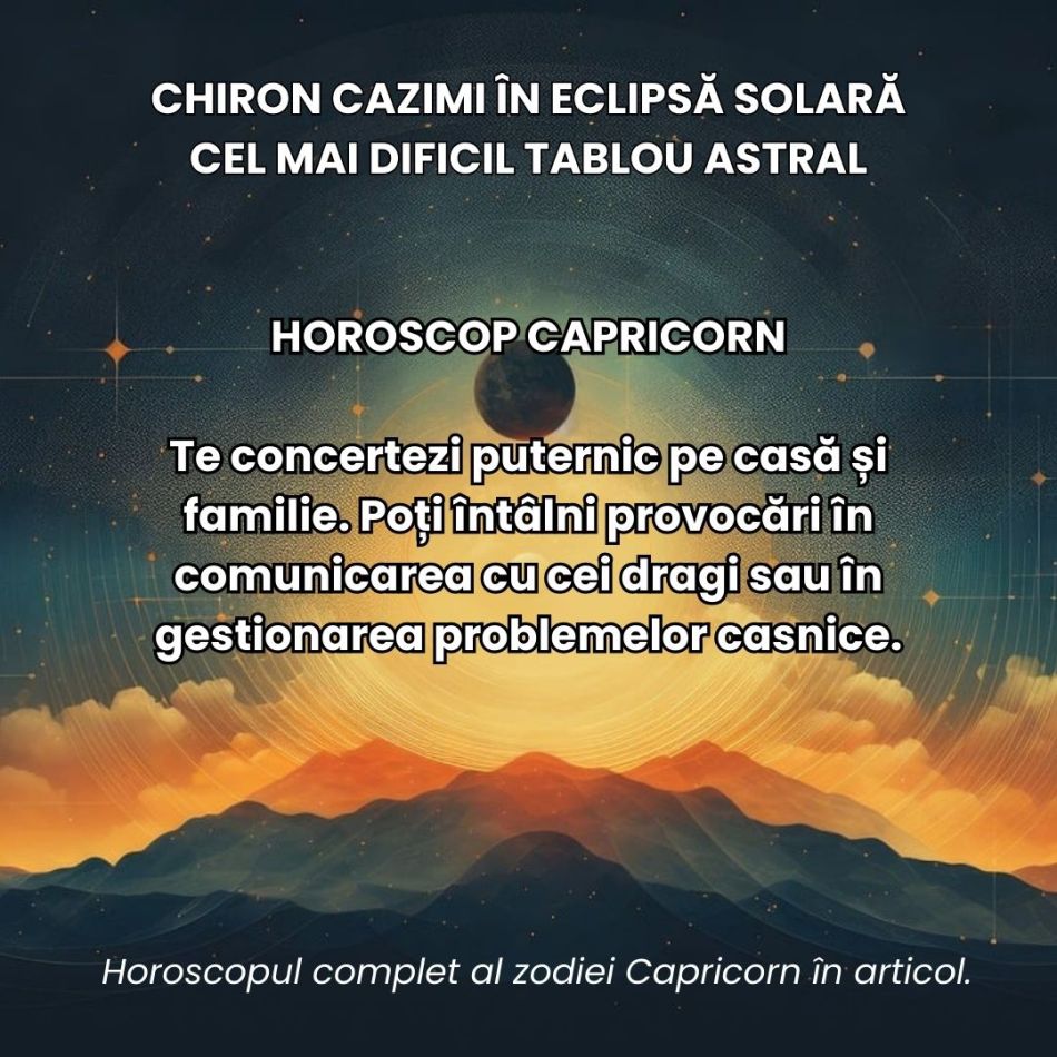 Chiron Cazimi în Eclipsă Solară. Energiile înflăcărate ale Berbecului ancestral ne provoacă în cel mai dificil tablou astral