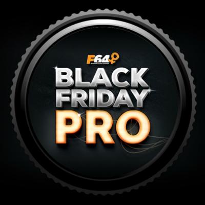 Black Friday Pro 2017 la F64 cu discounturi de pana la 50%