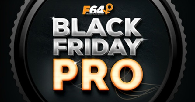 Black Friday Pro 2017 la F64 cu discounturi de pana la 50%