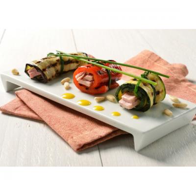 Rulade de legume cu ton RIO Mare si sos de usturoi