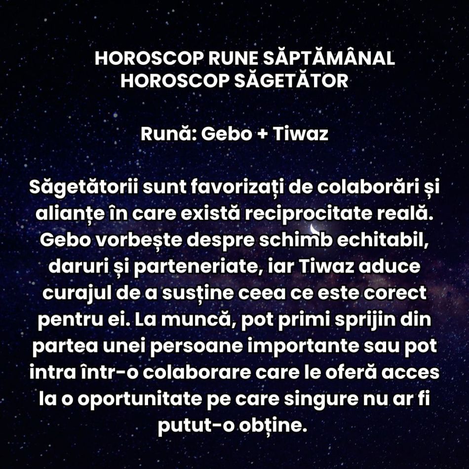 Horoscop Rune săptămâna 12-18 octombrie: Lucrurile încep să se miște! Concluziile sunt mulțumitoare pentru mai multe zodii