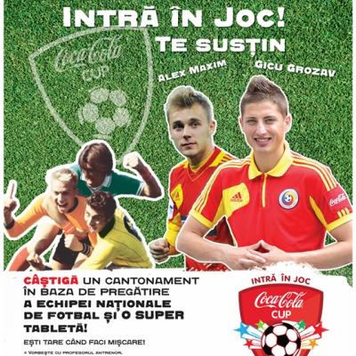 Inscrie-ti liceul in Cupa Coca-Cola!