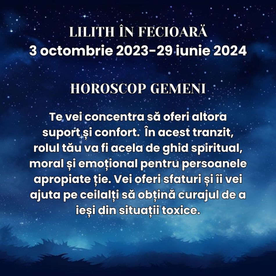 Lilith, Luna Neagră, se mută în Fecioară până în Iunie 2024: Devenim metodici în alungarea traumelor, fricilor și decepțiilor
