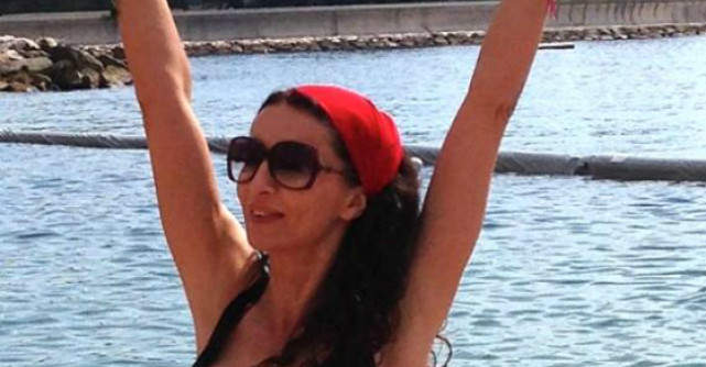 Foto: Mihaela Radulescu, in costum de baie la 43 de ani