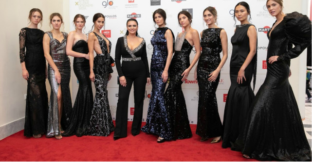 Andreea Dogaru a defilat pe același podium cu celebrul Zuhair Murad