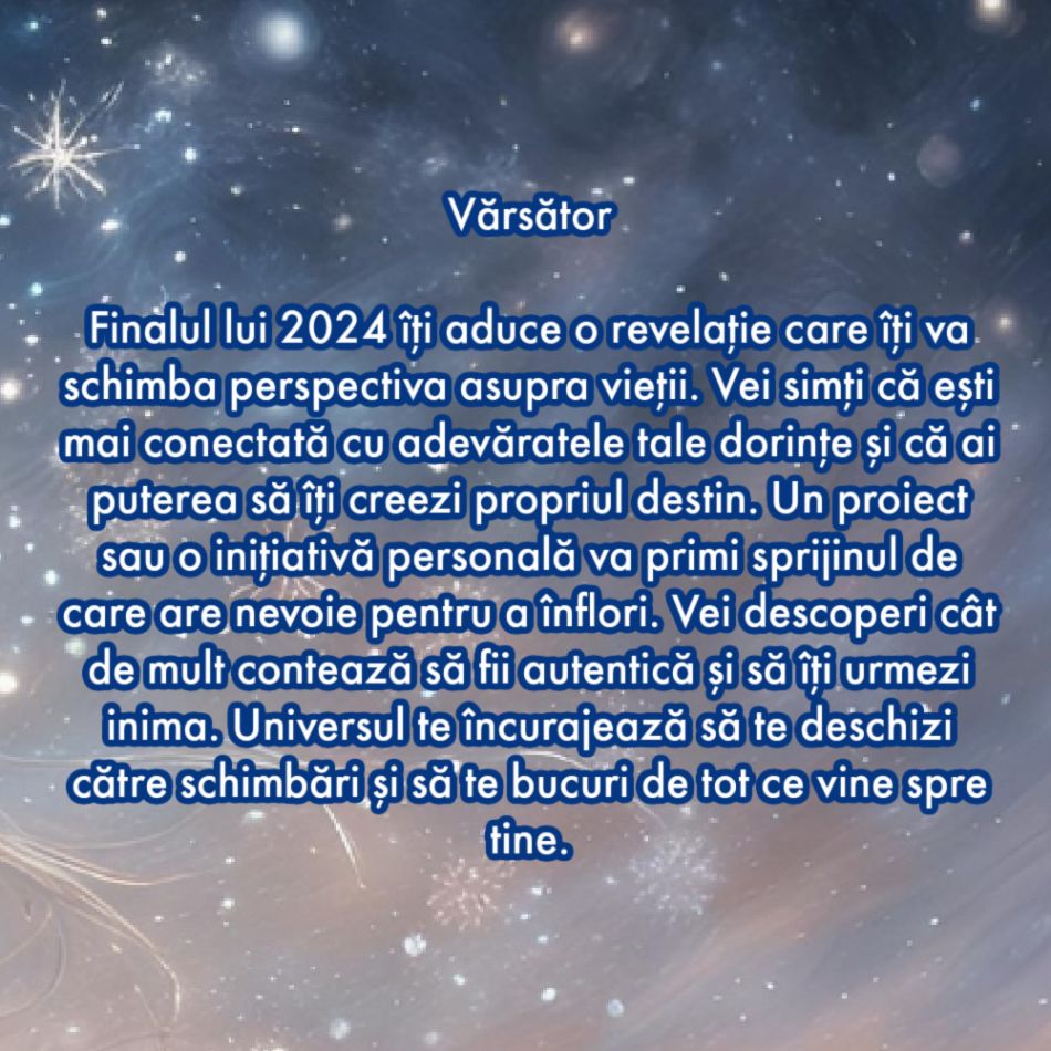 Cel mai bun lucru care ți se va întâmpla înainte ca anul 2024 să se încheie, în funcție de zodia în care te-ai născut