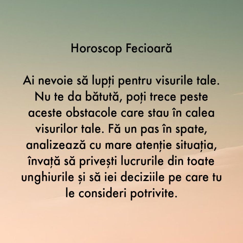 De ce are nevoie fiecare semn zodiacal în săptămâna 7-13 august