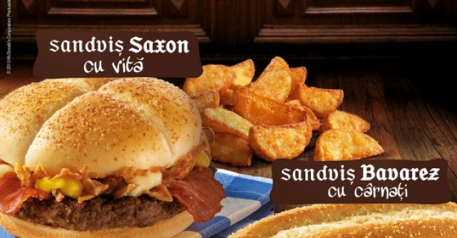 McDonald's lanseaza Campania Gust Nemtesc pe Placul Romanului