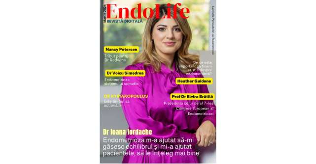 Lansarea EndoLife: revistă digitală dedicată reducerii impactului endometriozei