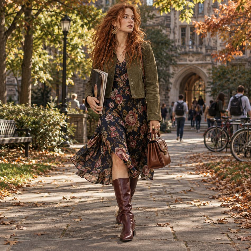 Jacheta scurtă din piele întoarsă în 5 outfituri de septembrie: combinațiile care fac tranziția spre toamnă mult mai stylish