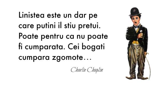 Lectii de viata: doza de optimism de la Charlie Chaplin