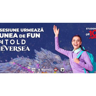 “STUDENT DE 10” ÎI PREMIAZĂ PE STUDENȚII CU REZULTATE EXCEPȚIONALE CU ACCES GRATUIT LA CELE MAI MARI FESTIVALURI 