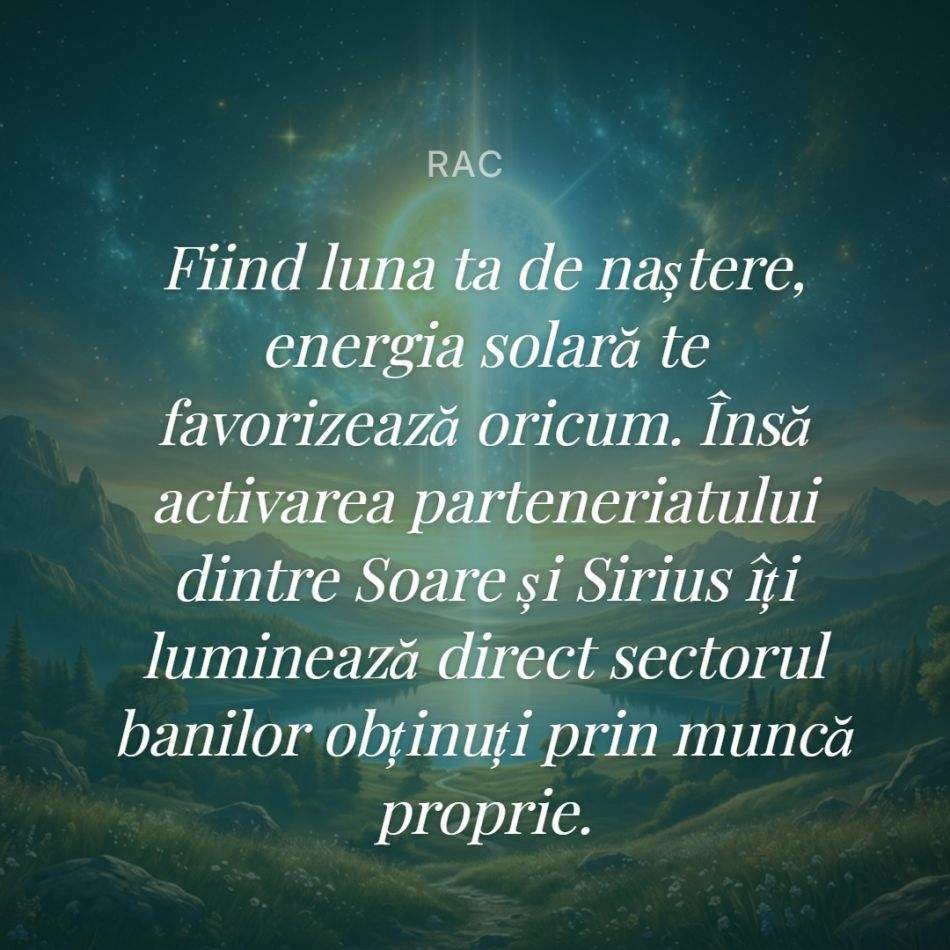 Alertă cosmică între 3 și 7 iulie! Poarta Solară Sirius aduce noroc uriaș pentru 4 zodii!