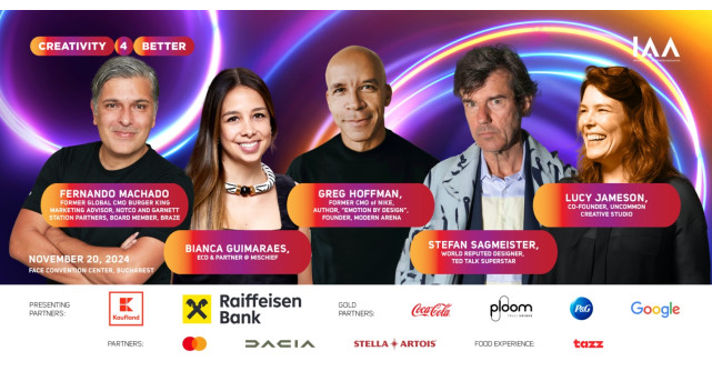 Cinci motive care fac din Conferința Globală IAA  Creativity4Better 2024 - un must-attend